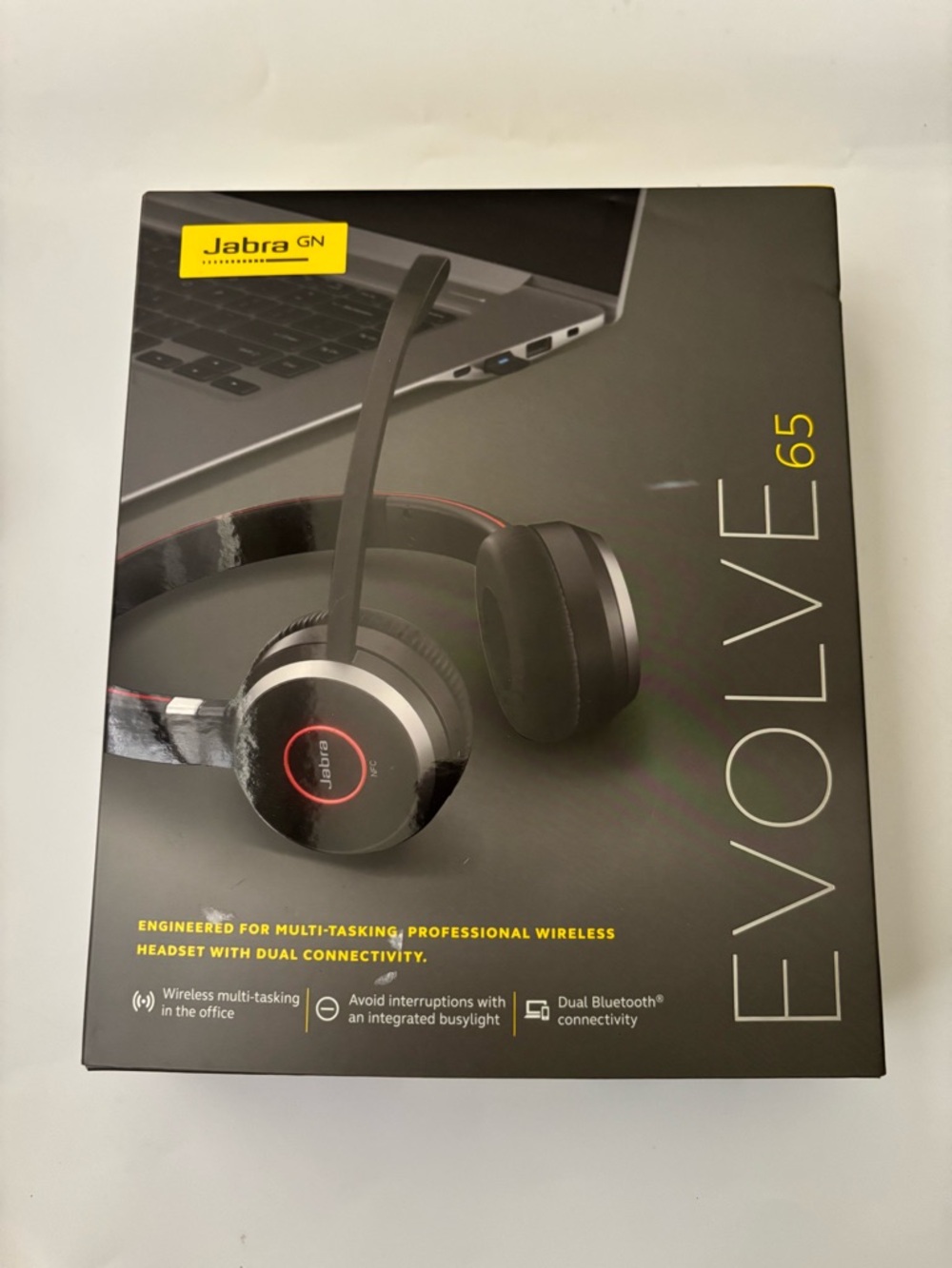 Jabra Evolve 65 Wireless Headset - Black